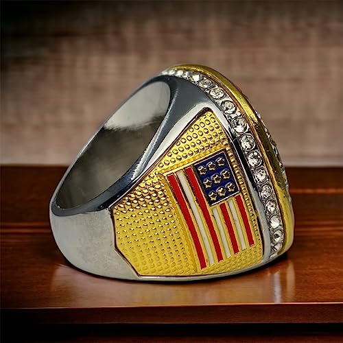 Championship Trophy Ring - Adult Size 10 - Silver Tone - Finalist