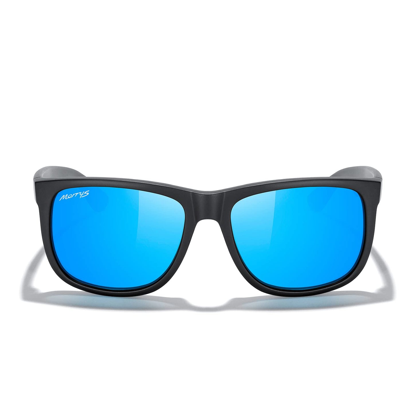MERRY'S Men's Rectangular Polarized Sunglasses UV400 Protection for Driving Fishing Hiking Golf Outdoor Sport Glasses S8165