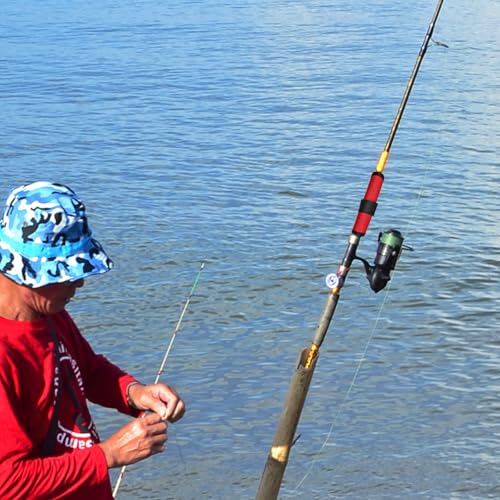 Fishing Lure Wraps - 6 Pack 5.9 Inch Hook Covers for Rod Protection