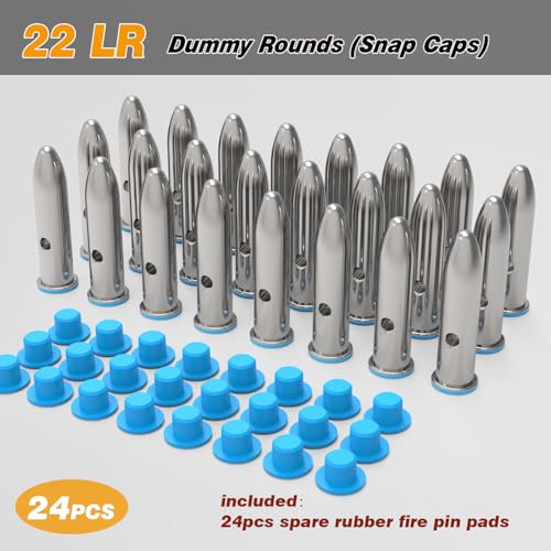 BOOLIT EYE 22LR Dummy Rounds 24-Pack for Shotgun & Pistol Safety Training