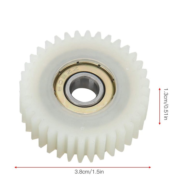 Odorkle 3PCS E Bike Motor Gear,Durable Nylon 36 Tooth Motor Gear Clutch Equipment Tool Replacement Accessory, Odorklenvbp5z4h6a