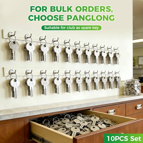 Panglong EZGO Golf Cart Key Bulk Set 10 PCS - OEM 17063-G01, Fits 1981-UP TXT RXV