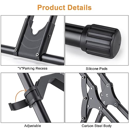 CXWXC 1 Bike Floor Stand Indoor Bicycle Rack Garage Storage