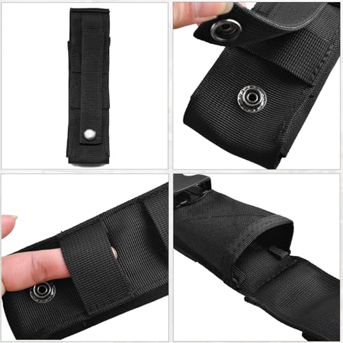 Tactical Mini Belt Pouch - Black Style D | EDC Utility Storage