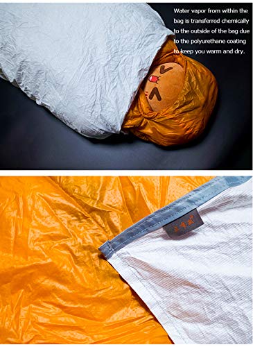 3F UL Gear Tyvek Mummy Sleeping Bag Liner Bivy Cover Waterproof Moisture-Proof