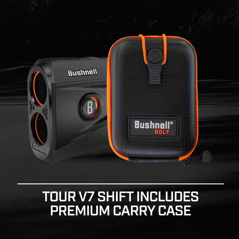 Golf Laser Rangefinder with Slope Technology - Black/Orange Patriot Pack