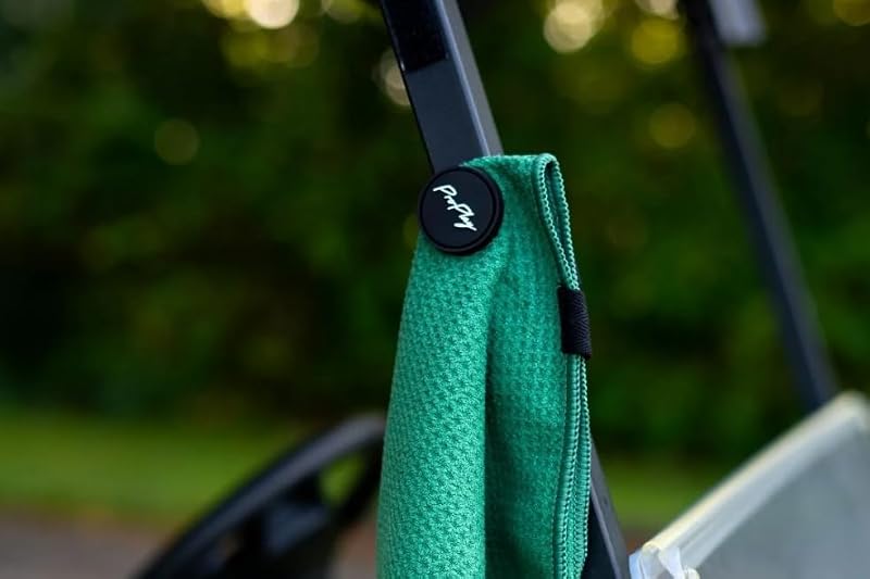 Microfiber Magnetic Golf Towel | Ultra Absorbent Fast Drying Cart and