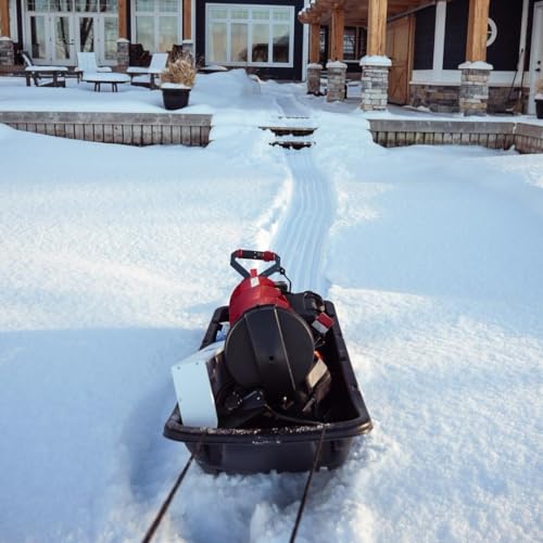 Trek Utility Sled - 60L Capacity, Black, 260lb Max Load