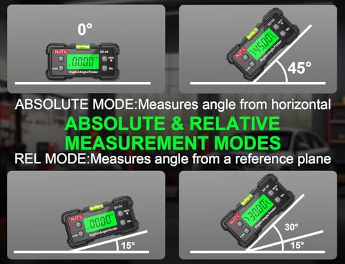 Digital Inclinometer with Dual Magnetic Base - ±0.3° Accuracy