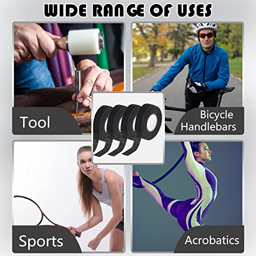 4 Pcs Cloth Bike Handlebar Tape - 10 ft Grip Tape