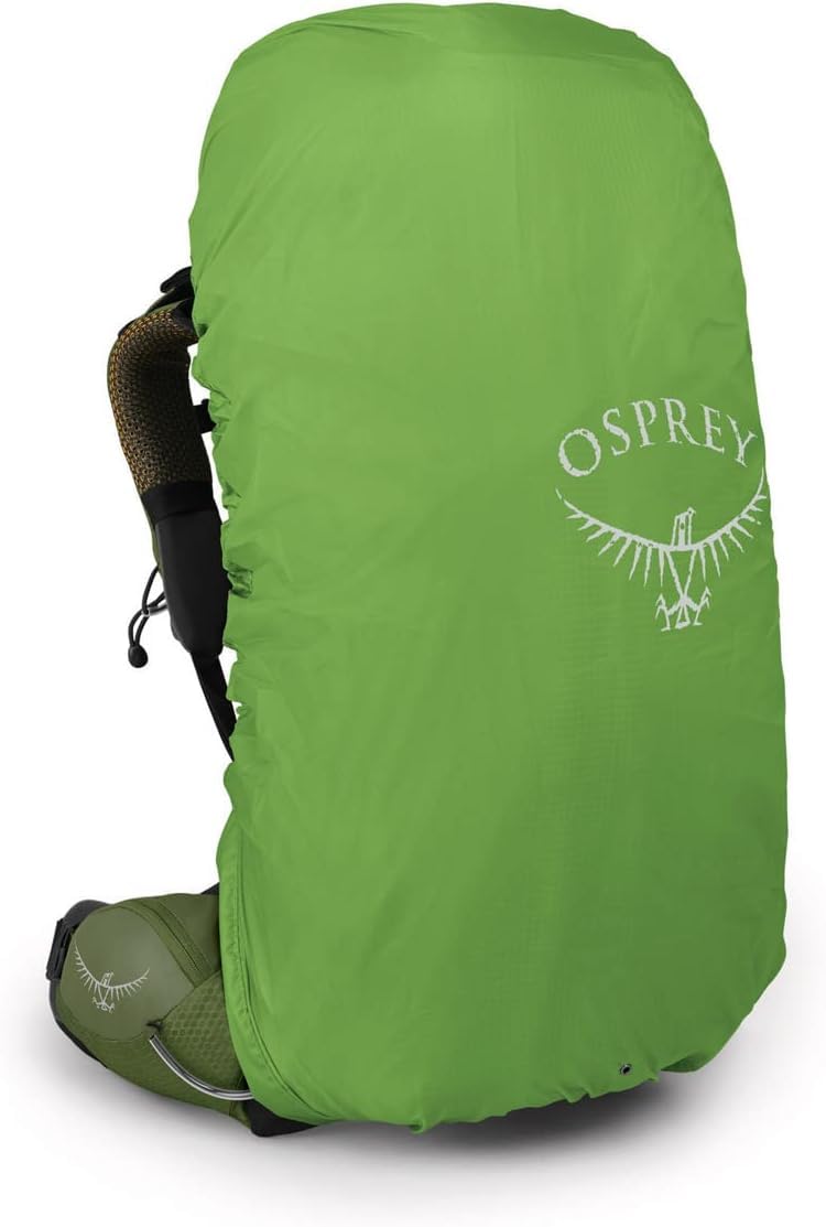 Osprey Atmos AG 50L Men's Backpacking Backpack, Mythical Green, S/M