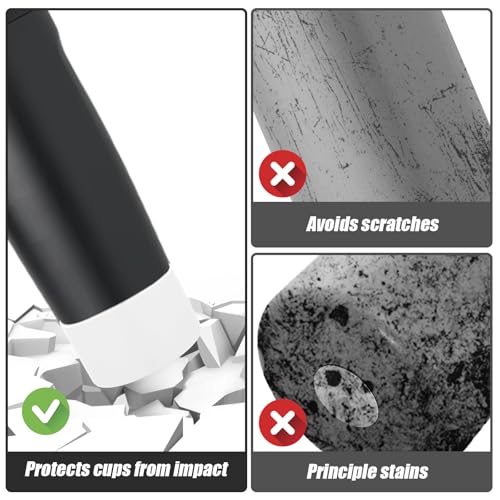 Silicone Protective Boots for Owala Bottles - Black & White