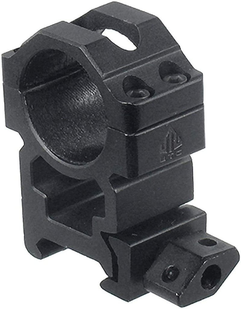 UTG 30mm/2PCs Hi Pro Max Strength Picatinny Rings,22mm Wide , Black