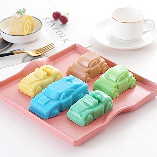 MoldFun Car Silicone Mold for Baking, Ice Cubes, Soap, Bath Bombs - Large 12.6" x 9.5"