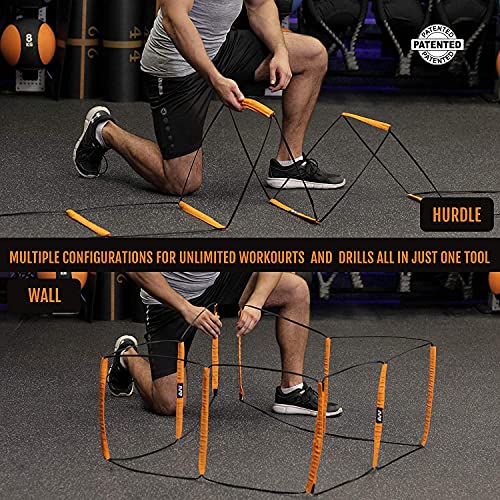 12 Rung Agility Ladder - Foldable Speed Training Equipment
