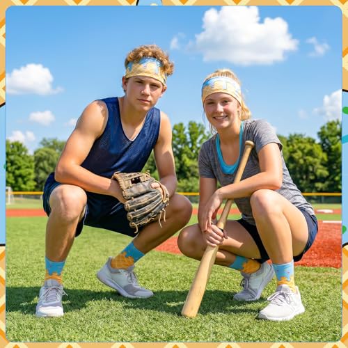 Ice Cream Sports Headband & Sock Set - Blue
