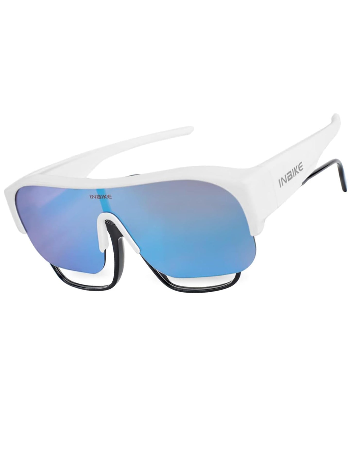 INBIKE Polarized Fit Over Glasses Sunglasses UV400 Protection for Men Women Cycling Driving