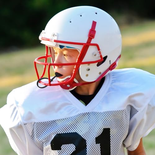 10 Pack Youth Football Mouthguards with Strap - Silicone Protection
