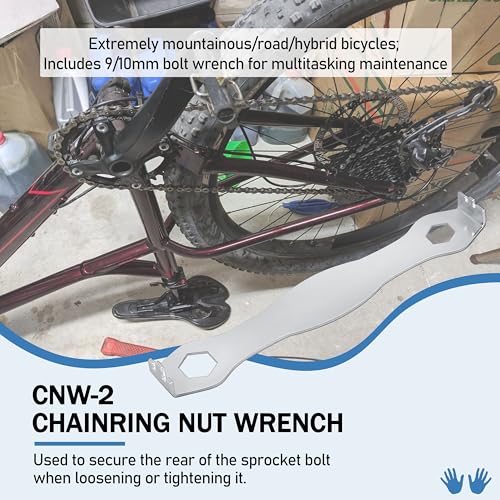 Chainring Nut Wrench for Mountain Bikes - 1-Pack