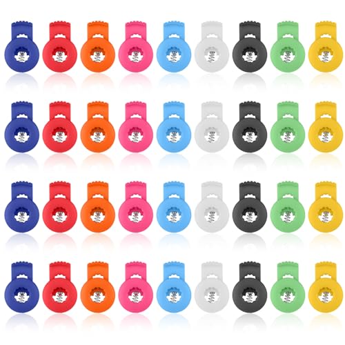 36 Pcs Baseball Glove Lace Locks - Adjustable Nylon Cord Clips for Gloves