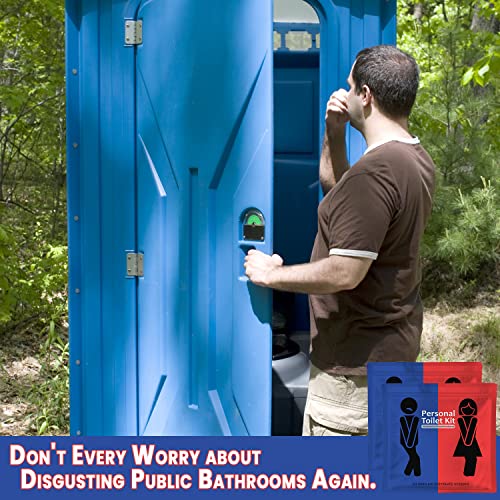 On-the-Go Bathroom Kit - Travel Toilet Paper Survival Set 1