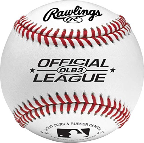 Rawlings Official League Youth Practice Baseballs - Pack of 12