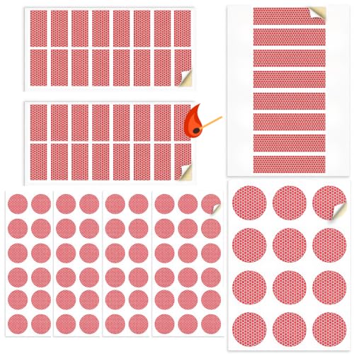 122-Piece Match Striker Variety Pack - Peel & Stick Adhesive Strips - Hc