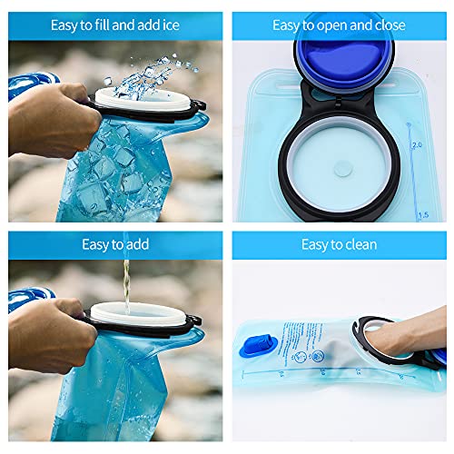1.5L Hydration Bladder with Large Opening for Cycling & Hiking