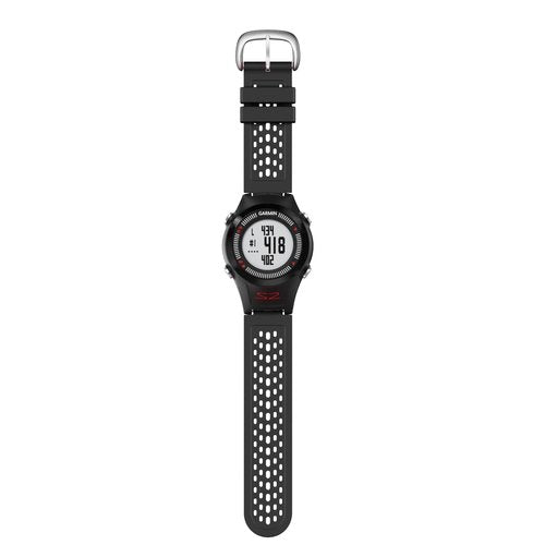 CUZOW Two-in-One Color band for Garmin Approach S2/S4, Silicone Starp Replacement Watch Band for Garmin Approach S2/S4 Watch, Black