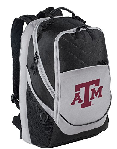 Texas A&M Laptop Backpack with Padded Compartment - Durable 600D Fabric