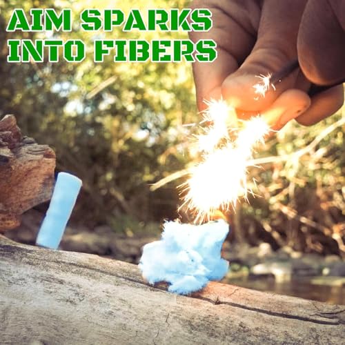 Fire Starter Plugs - 50 Pack for Emergency Survival & Camping