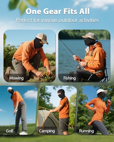 Cooling Balaclava Face Mask - Lightweight & Moisture-Wicking