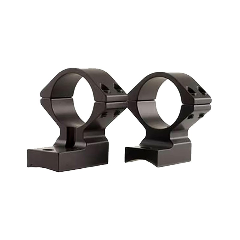 Talley Lightweight Alloy 1in High Black Scope Mounts Compatible with Weatherby