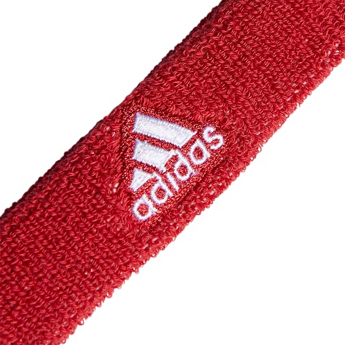 Bicep Sweat Bands - Team Power Red/White - 4 Pack