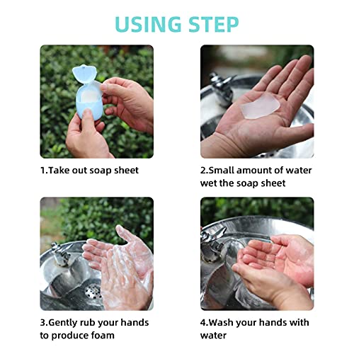 Travel Soap Sheets - 150 Count Biodegradable Paper Soap