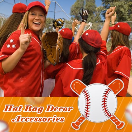 Baseball Lapel Pins - 25 Pack Sports Brooches for Teams