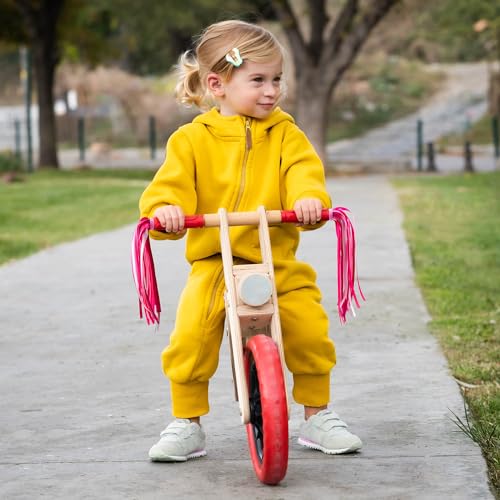Bike Streamers for Kids - Pink Tassels for Bicycles & Scooters