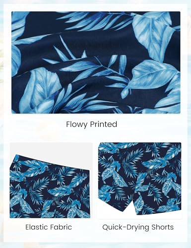 GEMLON Girls Tankini Swimsuit 2-Piece Bathing Suit Deep Blue 15-16Y