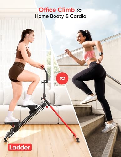 Adjustable Resistance Stair Stepper - 3-Mode Folding Stairmaster V2.0