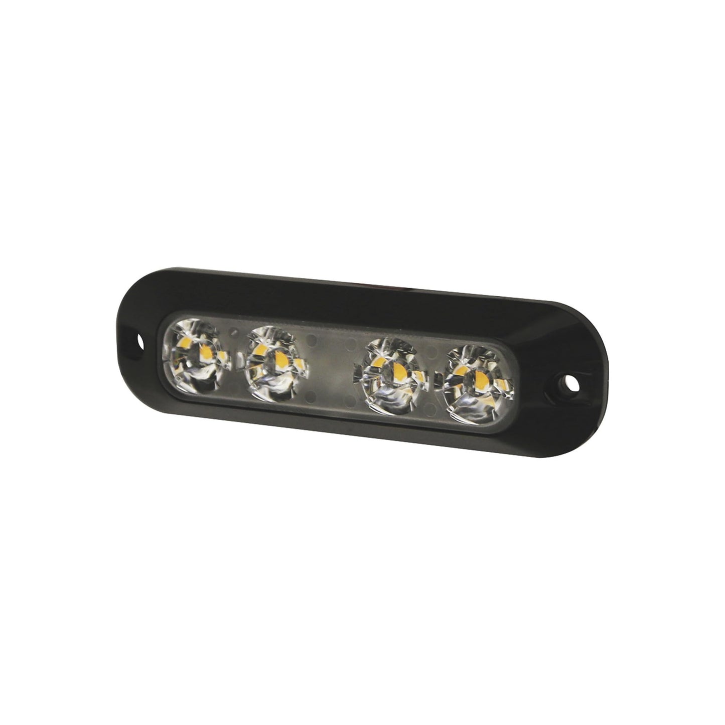 ECCO ED3704A Directional,4 LED,Surface Mount, 12-24VDC,Amber