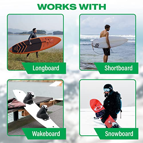 COR Surf Wood Wall Rack for Surfboards - Indoor & Outdoor Display for Longboards & Shortboards