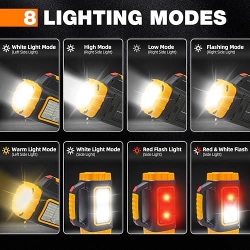GEEBONFLUGENS 3000 Lumen Solar Rechargeable LED Flashlight Blue - Emergency & Camping Light