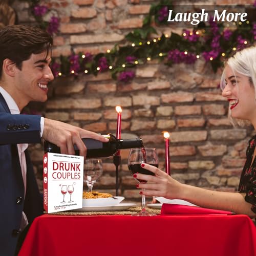 Couples Drinking Game - 100 Fun & Spicy Cards for Date Night