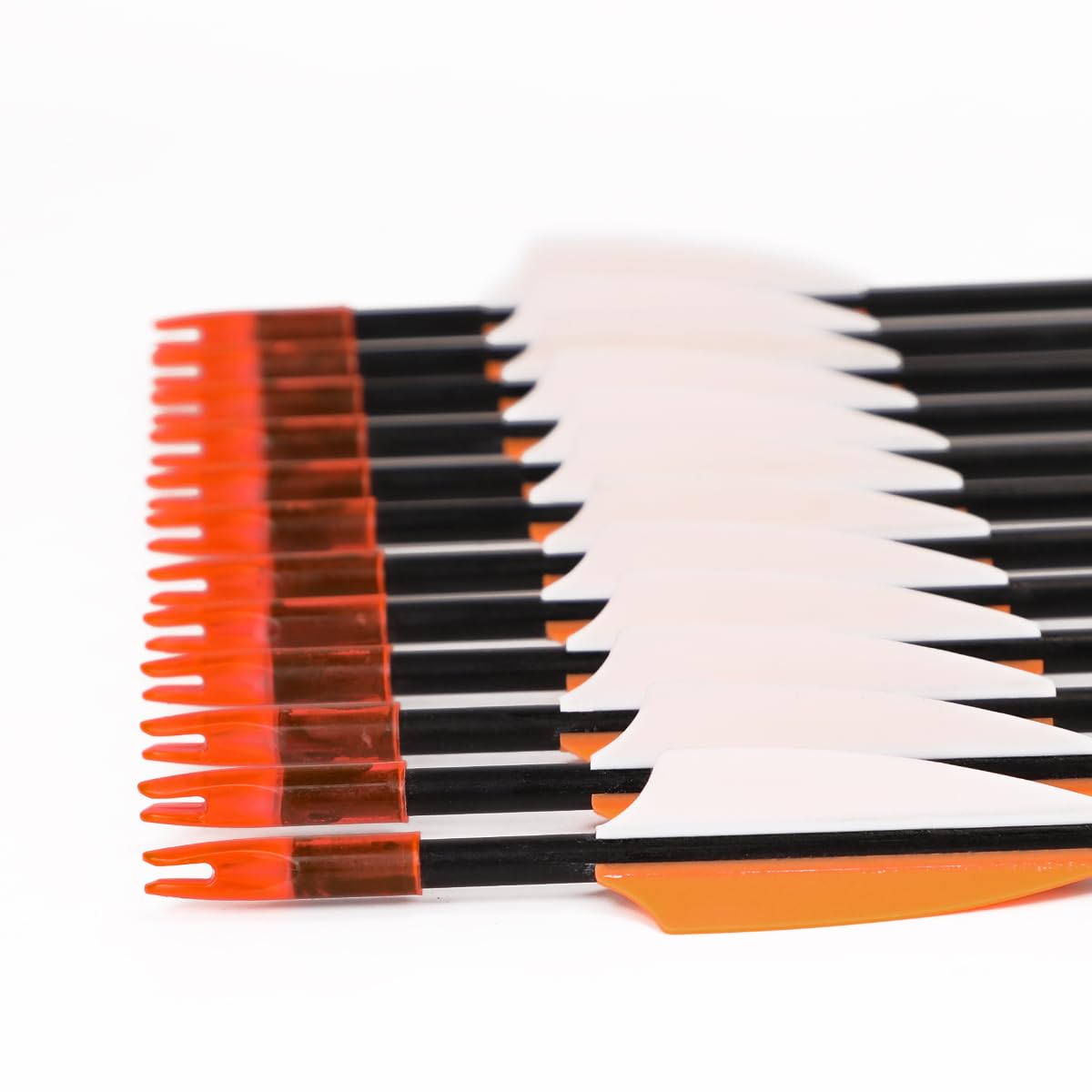 28" Fiberglass Arrows, Archery Practice Target Arrows for Youth Beginners
