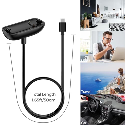 USB-C Charging Cable for Inspire 3 Smartwatch - 1.6ft Replacement Cord