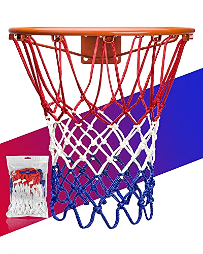 Heavy Duty Basketball Net Replacement - 12 Loops, 21 Inch