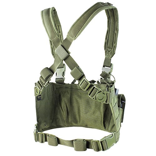 Condor Recon Chest Rig Black - Tactical Outdoor Hunting & Airsoft Gear