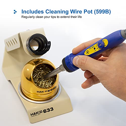 Hakko 633-01 ? Soldering Iron Holder with 599B Tip Cleaner