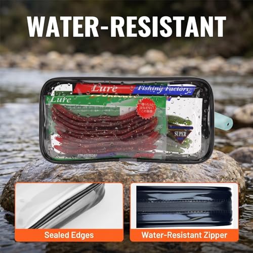 Fishing Tackle Storage Bags - Water-Resistant, Large Capacity (2 Pcs)