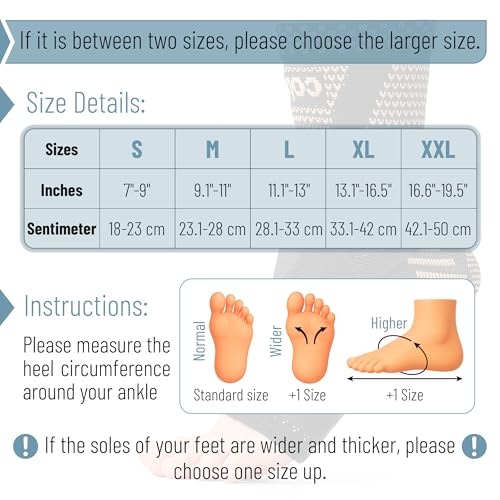 Adjustable Ankle Brace for Achilles Tendonitis - Copper & Black, X-Large